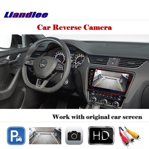 Car Rear View Camera For Skoda Octavia A7 Mk3 5E 2013-2022 Not Fit A5 MK1 MK2 Reverse Parking Camera Full HD CCD Car Accessories ► Photo 1/6