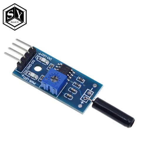 1PCS Great IT Normally open shock sensor module for arduino vibration sensor module alarm module ► Photo 1/6