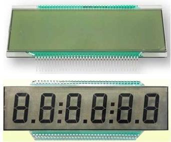 maithoga 70PIN TN Positive 6-Digits Segment LCD Panel 5V (Without LED Backlight) Tanker Display ► Photo 1/2