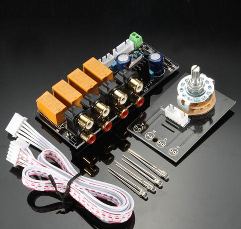 Audio Input Signal Selector Relay Board Signal Switching Amplifier Board RCA For Speakers ► Photo 1/4