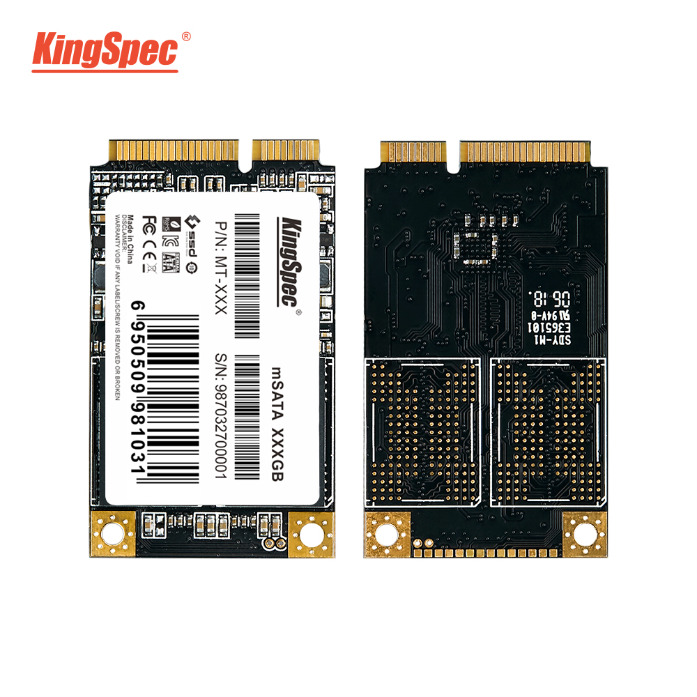 Kingspec Half Msata Ssd Internal Solid State Drive Disk Mini Sata 128gb Ssd  256gb Ssd Hard Drive Hd Disk For Desktop Laptop - Solid State Drives -  AliExpress