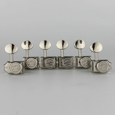 GUYKER Vintage Nickel Lock String Tuners Electric Guitar Machine Heads Tuners For ST TL Guitar Tuning Pegs ► Photo 1/6