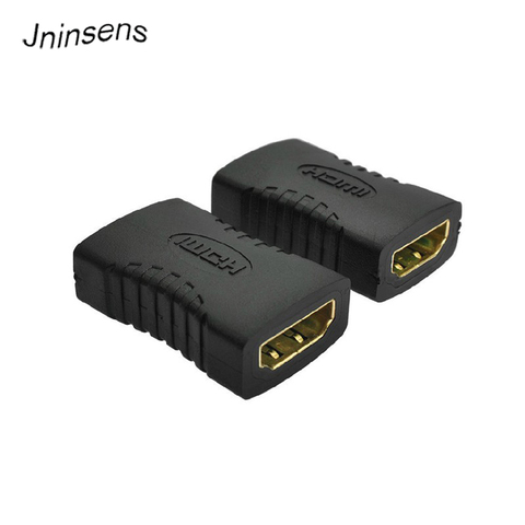 2 Pcs/lot HDMI Female to Female F/F Coupler Extender Adapter Plug for 1080P Cable Extension Connector Converter ► Photo 1/6