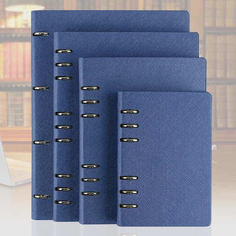 RuiZe faux leather notebook A4 A6 B5 A5 spiral notebook planner agenda 2022 hard cover office business note book stationery ► Photo 1/6