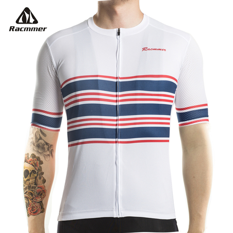 Racmmer 2022 Breathable Cycling Jersey PRO FIT Summer Mtb Cycling Clothing Bicycle Short Maillot Ciclismo Sportwear Bike Clothes ► Photo 1/6