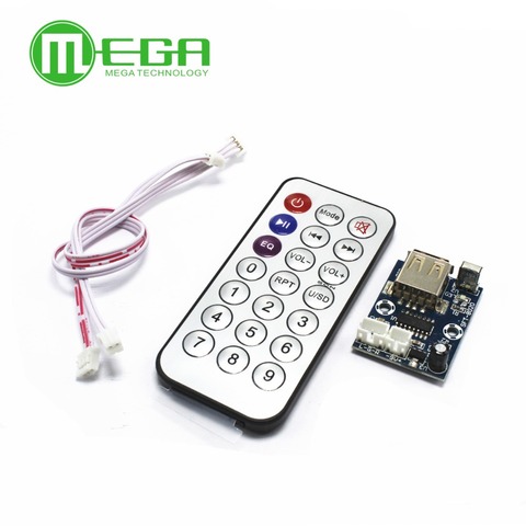 mini micro Lossless music decoder WAV+MP3 Decoding board 12V player USB sound card MP3 board+remote control Integrated Circuits ► Photo 1/3