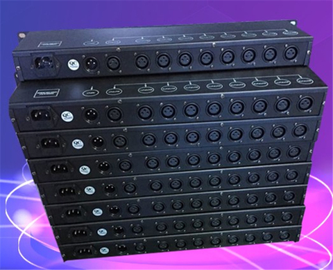 Hot Sale 8 Way DMX512 Signal Amplifier Stage Light DMX512 Amplifier DMX Signal Distributor Stage Lighting ► Photo 1/6