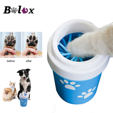 Dirty Dog paw cleaner Soft Silicone Combs Portable Pet Foot Washer Cup Pet Grooming Brush Dog foot Washer Pet dog accessories ► Photo 1/6