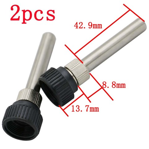 2PCS Soldering Station Iron Handle Accessories for 852D 936 937D 898D 907/ESD Iron head cannula Iron tip bushing free shipping ► Photo 1/2