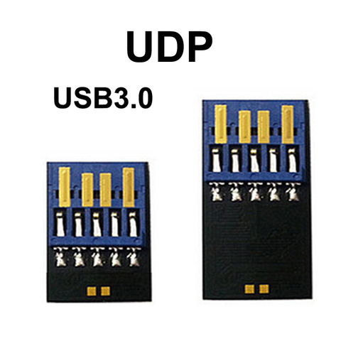 UDP USB3.0  memory flash 8GB 16GB 32GB 64GB 128GB long and short Udisk semi-finished Universal chip pendrive Factory wholesale ► Photo 1/5