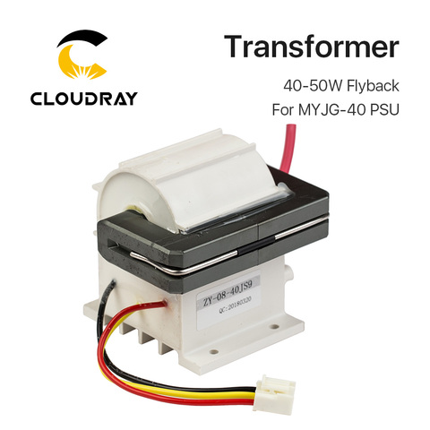 Cloudray 40-50W High Voltage Flyback Transformer Model A for CO2 Laser Power Supply PSU MYJG-40 50 ► Photo 1/5