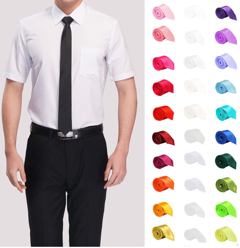 Bomguard Narrow Men's Tie Cravat in many colours 