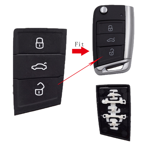 Cocolockey Car Key Pad For Golf mk7 gol key for skoda rapid /superb/yeti car key for seat /ibiza/altea/leon car Accessories ► Photo 1/6