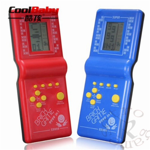 Classic Tetris Snake Handheld Game Players E-9999 LCD Electronic Handheld  Game Console Toys Childhoold Riddle Educational Toys - Price history &  Review | AliExpress Seller - Retro Games Store 