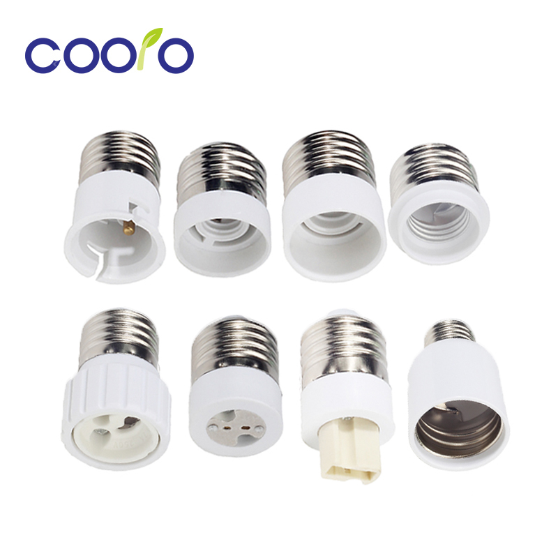 Lamp Cap Base Adapter Lighting fixture Socket LED GU10 E27 G9 E14 T8 B22 E12 