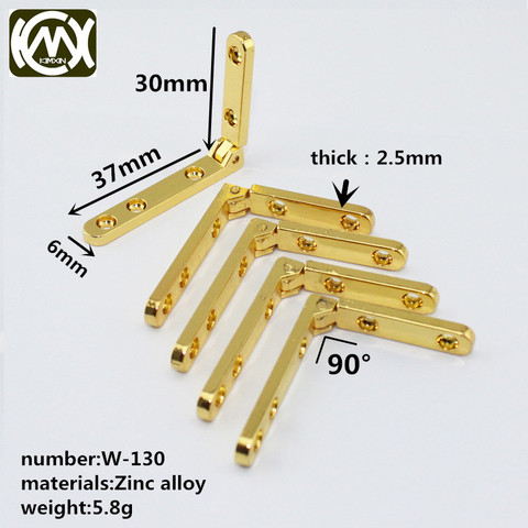 30*37mm In stock hinges wooden box hinge Zinc alloy plating products jewelry box hinges Equipped with screw Exempt postage W-130 ► Photo 1/6