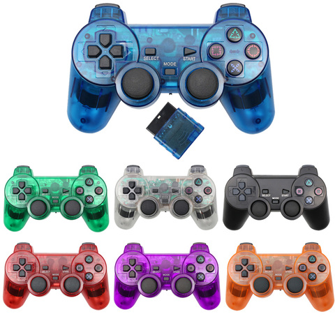 Wireless Controller For Sony Playstation 2 Gamepad Vibration
