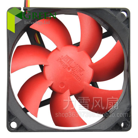 New  DC12V Silent 80MM  8025 80*80*25MM 8*8*2.5CM  chassis fan  Hydro bearing Computer case fan 3pin and 4D ► Photo 1/4