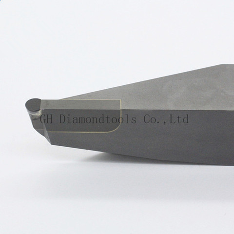 Diamond tip lathe cutters aluminum wheel hub turning tool PCD carbide finishing tools size 20 or 25mm X L150 mm X R3 Automotive ► Photo 1/6