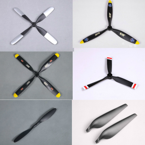 FMS Propellers FMSPROP025 - 050 (Size: 10.5x8 11x7 13x9  7.5*4 11*5.5 etc) RC Airplane Model Plane Aircraft Avion Spare Parts ► Photo 1/6