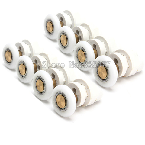 Free Shipping 1PCS 19mm-27mm Diameter Partiality Shower Bath Door Rollers Runners Wheels Pulleys Long Lasting JF1176 ► Photo 1/6
