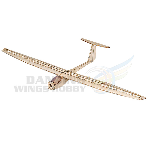 Freeshiping RC Plane Flying Model Gliders Balsa Wood Airplane Electric Power Glider Griffin 1.5M Wingspan Laser Cut Aircraft ► Photo 1/6