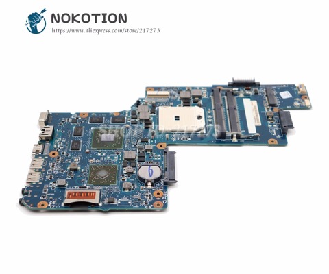 NOKOTION For Toshiba Satellite L850D C850D Laptop Motherboard H000050830 Main board Socket FS1 DDR3 HD7670M Video card ► Photo 1/6