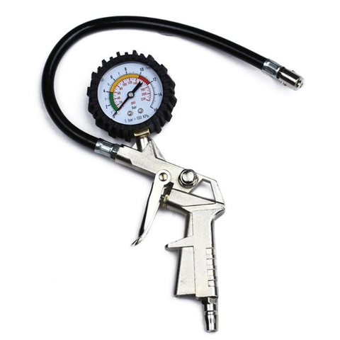 Tire Air Pressure Inflator Gauge Analog Dial Inflated Pumps Deflated Tire Repair Tools Measuring Instruments for Car Motorcycle ► Photo 1/6