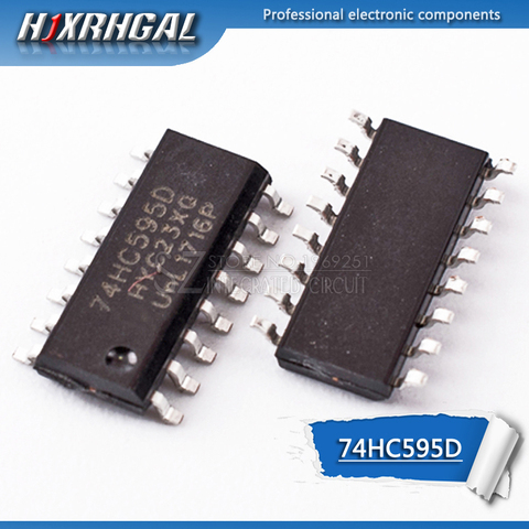 20pcs 74HC595D SOP16 74HC595 SOP SN74HC595DR SMD 74595 ► Photo 1/1