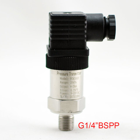 0-0.2-60Mpa Silicon Pressure Transmitter Pressure Transducer G1/4 4-20mA output ► Photo 1/3