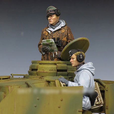 [tuskmodel] 1 35 scale resin model figures kit WW2  A240 ► Photo 1/1