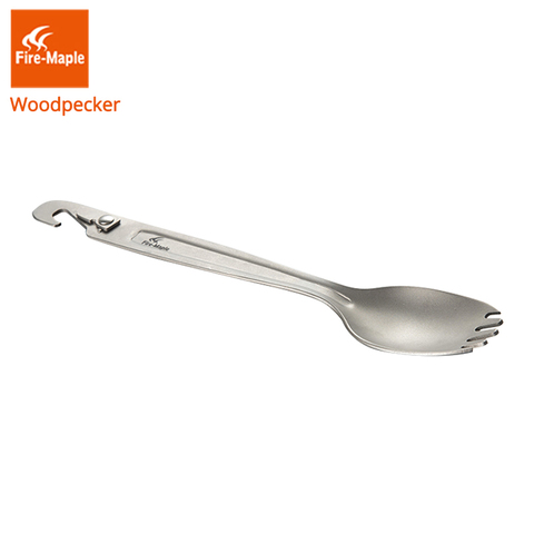 Fire Maple Titanium Spork With Multi Function Punch Ultralight Hiking Camping Cutlery Outdoor Tableware Awarded ISPO Gold Winner ► Photo 1/6