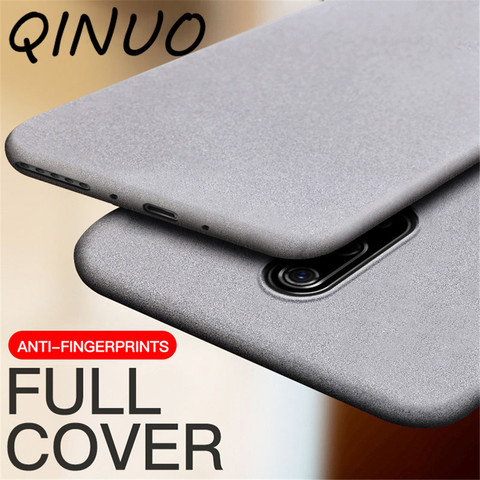 QINUO Granule Case For Oneplus 7 Pro 6T 6 5T 5 3 3T Anti Fingerprint Case Soft Silicone Matte Ultra Slim TPU Cover For 1+7 Case ► Photo 1/6