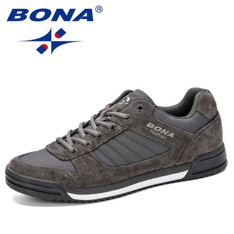 BONA Men Skateboarding Shoes Unisex Sport Sneakers Male Trainers Breathable Basket Shoes Zapatillas Mujer Chaussures Homme ► Photo 1/6
