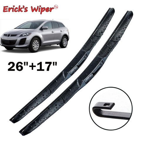 Erick's Wiper Front Wiper Blades For Mazda CX7 CX-7 2006 - 2013 Windshield Windscreen Front Window 26