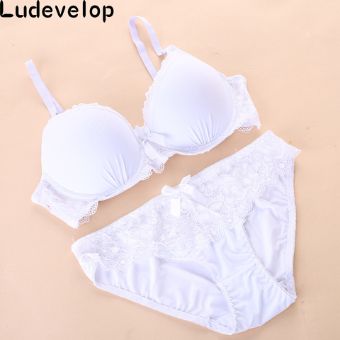 Favorsexy New Women Lace Underwear Push Up Side Support Plunge Bra and Panty Set Lingerie Plus Size Bras Briefs Sets ► Photo 1/6
