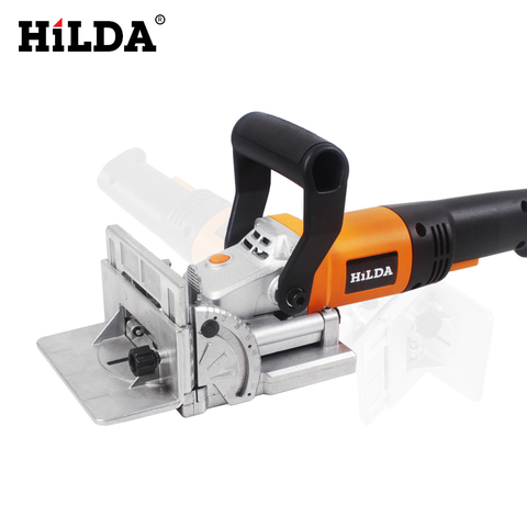 HILDA 760W Biscuit Jointer Electric Tool Woodworking Tenoning Machine Biscuit Machine Puzzle Machine Groover Copper Motor ► Photo 1/5