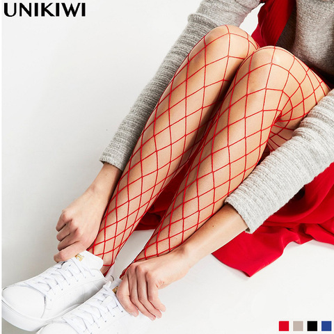 Chic Women's Tights Colorful Fishnet Stockings.Sexy Ladies Hollow out Mesh Fishnet Pantyhose Female Club Party Hosiery.9 Colors ► Photo 1/6