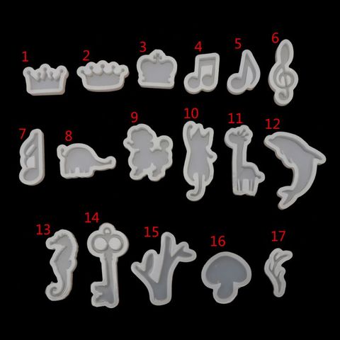 Silicone Resin Mold Jewelry Tools Cat Rabbit Deer Dolphin DIY Epoxy Resin Molds ► Photo 1/6