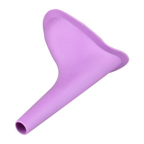 Women Urinal Outdoor Travel In Car Camping Portable Female Urinal Funnel Soft Silicone Urination Device Toilet Stand Up & Pee ► Photo 1/6