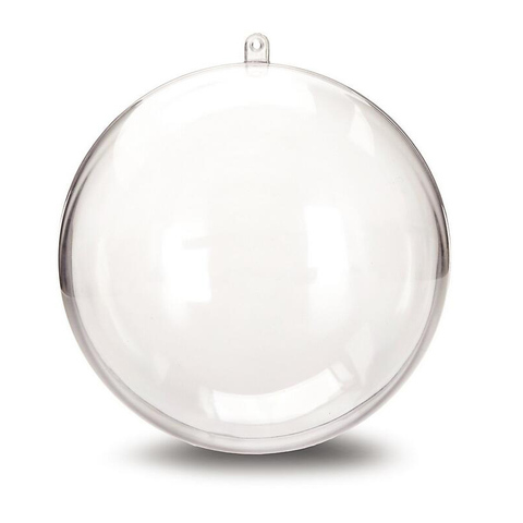 50pcs 40-80MM Transparent Plastic Christmas Balls Ornaments New Year's Tree Decorations Jewelry For Home House Craft Supplies ► Photo 1/6