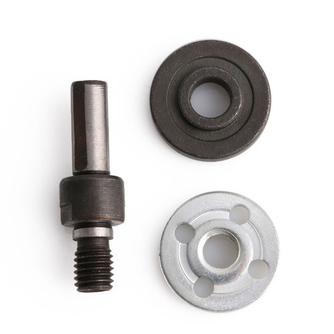 M10/16mm Hole Drill Angle Grinder Mandrel Adapter Disc Holder Kit Spanner Kit Power Tools ► Photo 1/6