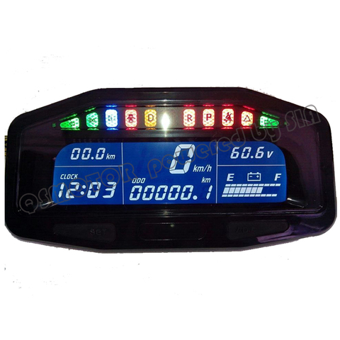 Electric Speedometer 48v - 96v for E-car Speedometer Hall Sensor Type X8-E display of car accessories ► Photo 1/1