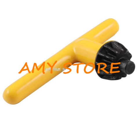 11 Teeth 22mm Gear Diameter 8mm Pilot Diameter T Shaped Spanner Drill Chuck Key Tool Yellow ► Photo 1/1