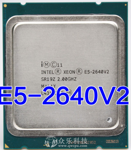 Intel Xeon E5 2640 V2 Processor 2.0GHz 20M LGA 2011 SR19Z E5-2640 V2 CPU E5-2640V2 ► Photo 1/1