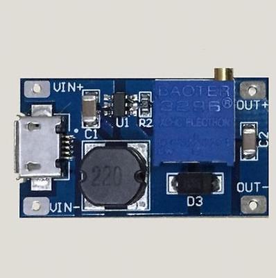 2A booster board DC-DC step-up input 2/24V to 5/9/12 / 28V Replace XL6009 dc-dc step-up module ► Photo 1/3