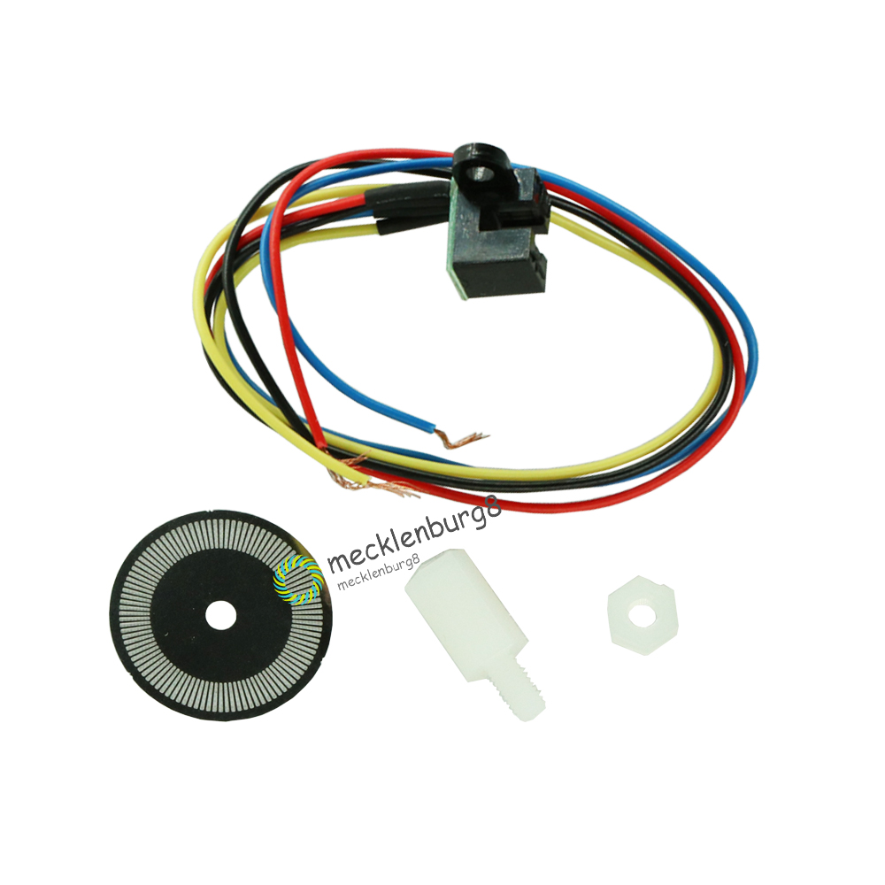Photoelectric Speed Sensor Encoder Coded Disc code wheel for Freescale Smart Car 