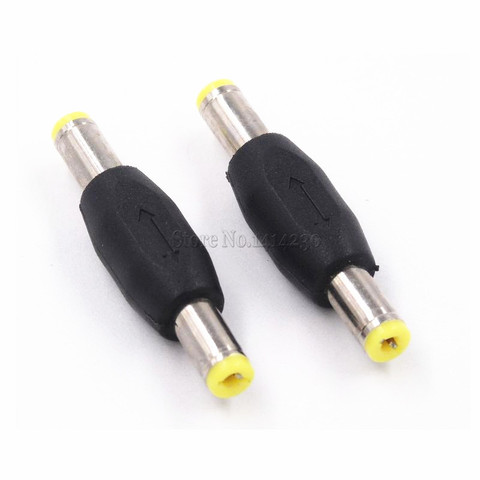 DC Power Adapter Connector Plug DC Conversion Head Jack Male Plug 5.5*2.1mm Turn To Male 5.5*2.1mm ► Photo 1/2