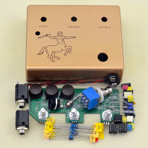 Make Your Own  Genuine Professional Overdrive Guitar Effect Pedal All Kits  True-Bypass Free Shipping ► Photo 1/6