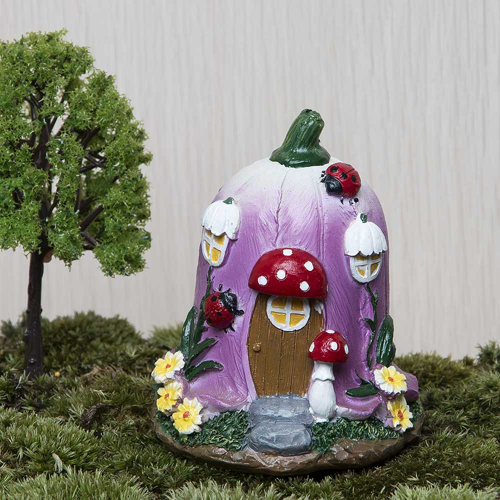 20 Fairy Garden Dollhouse Mushroom Miniature Landscape Figurine Bonsai Craft 
